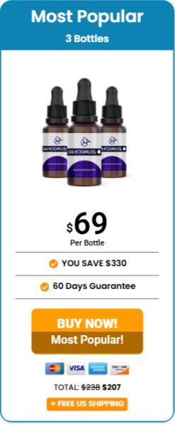 GlycoPezil 3 bottle package 90 day supply
